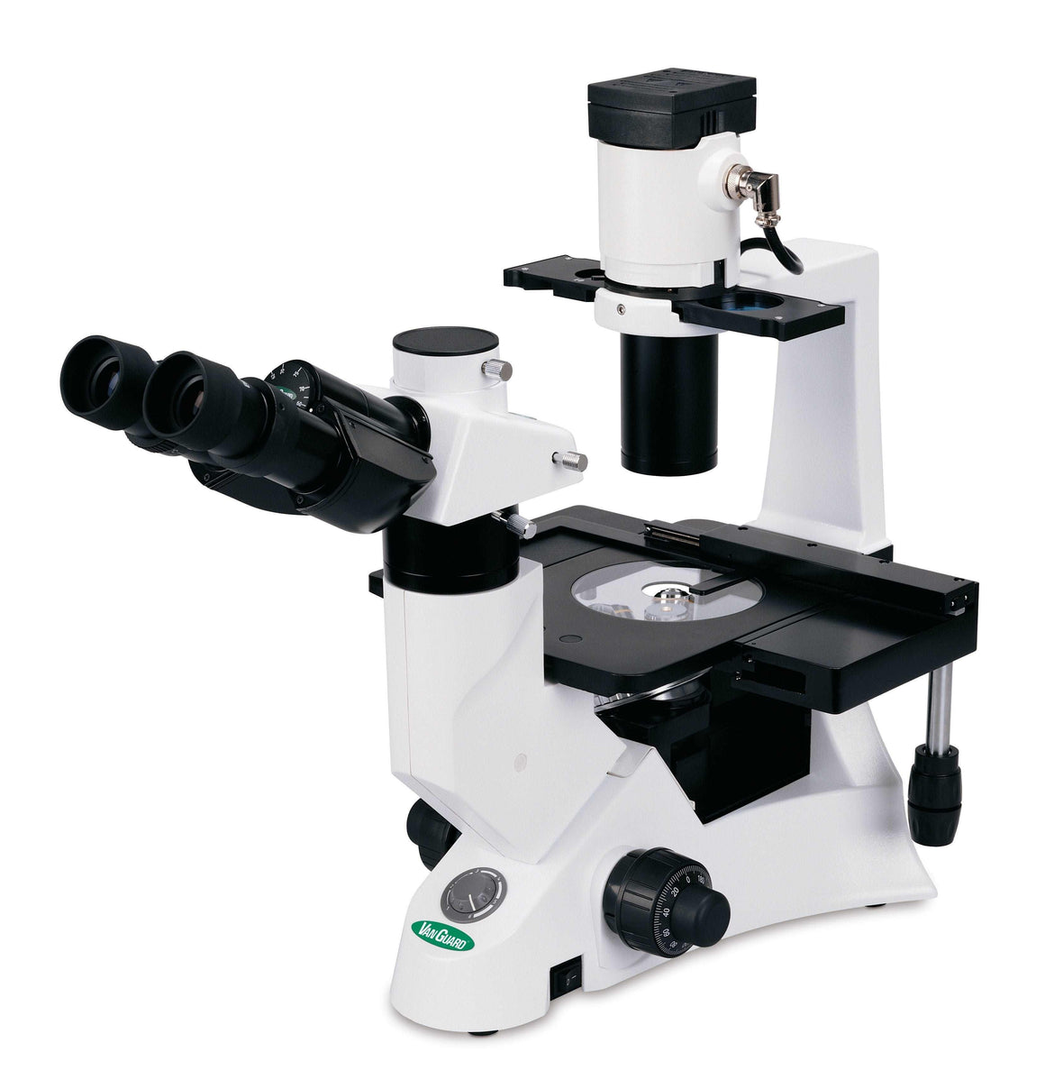 Inverted Microscope Frame Inverted Microscopes with Infinity-Corrected Optics – VEE GEE Scientific