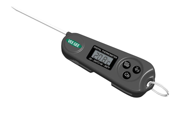 Vee Gee 83410 Pocket Thermometer,-58 Deg. to 392 deg.F
