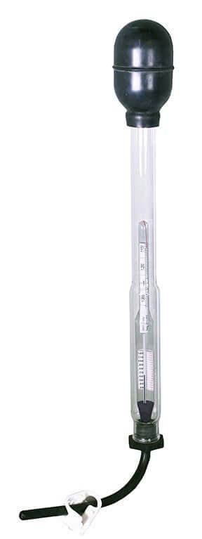 Battery Acid Hydrometer with Syphon Set from VEE GEE Scientific