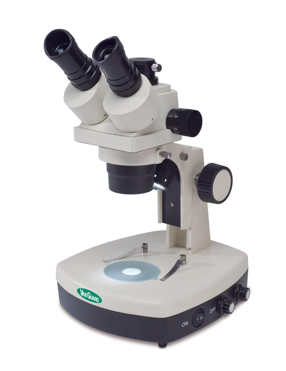 Stereozoom Microscope with Tall Working Distance from VEE GEE Scientific